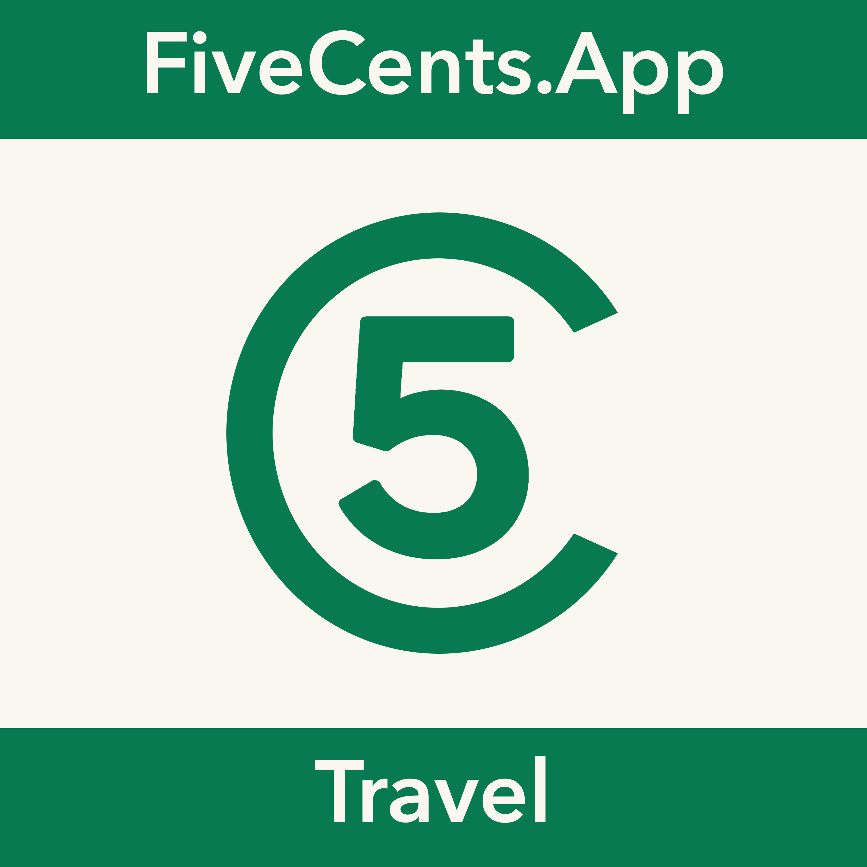 Five Cents Travel podcast artwork